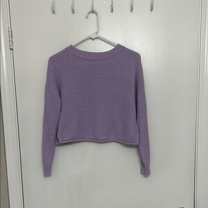 Wild Fable Purple Knit Sweater
